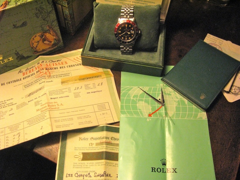 Rolex watch listing
