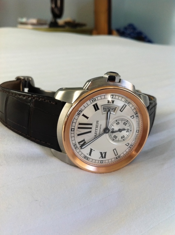 Cartier watch listing