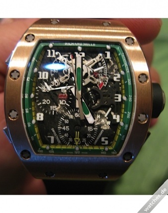 Richard Mille watch listing