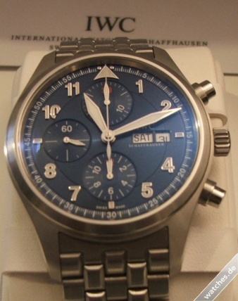 IWC watch listing