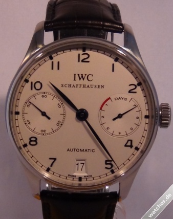 IWC watch listing