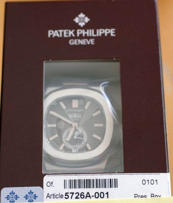 Patek Philippe watch listing