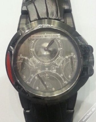 Harry Winston watch listing