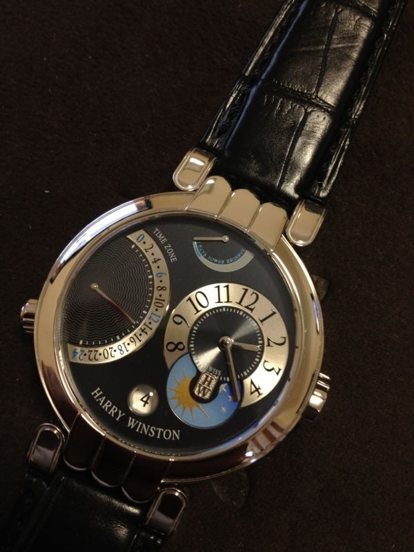 Harry Winston watch listing