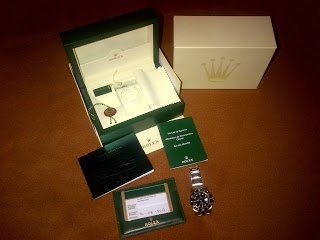 Rolex watch listing