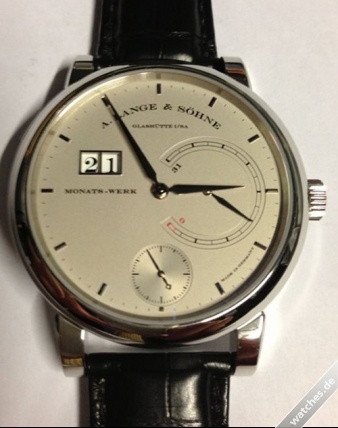 A. Lange and Söhne watch listing