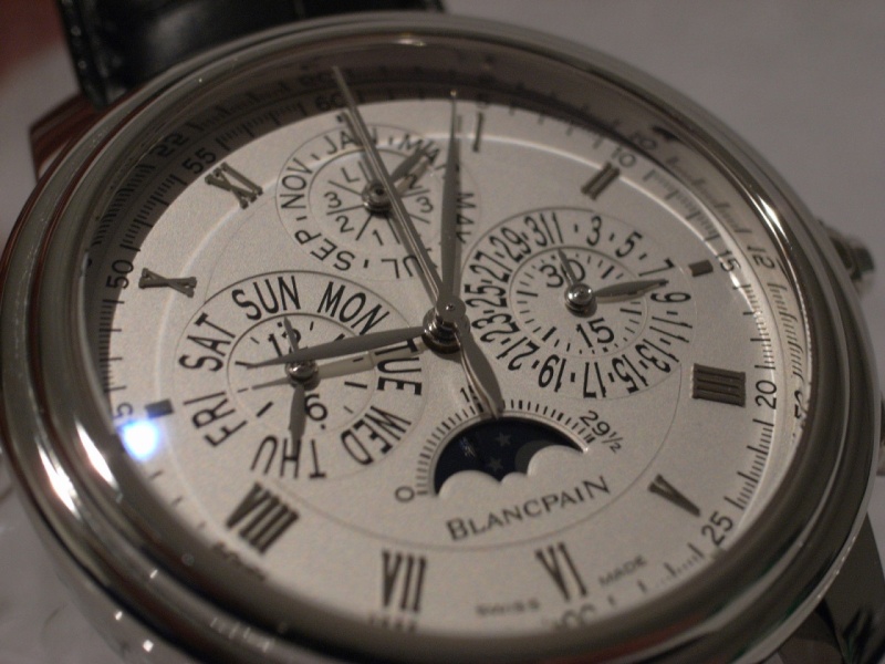 Blancpain watch listing