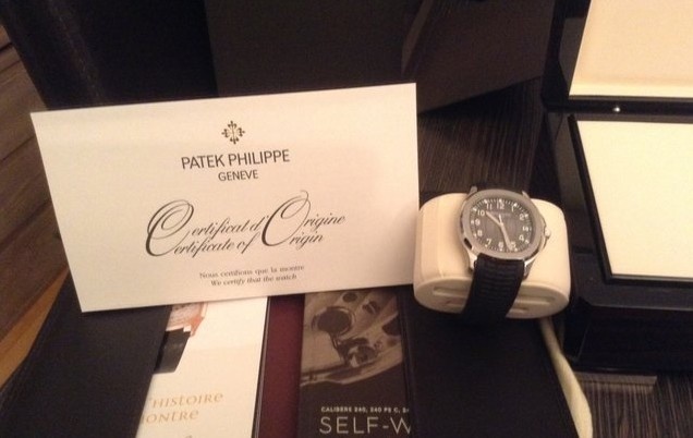 Patek Philippe watch listing