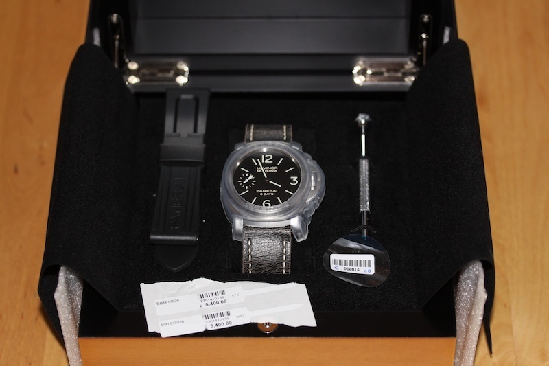 Panerai watch listing