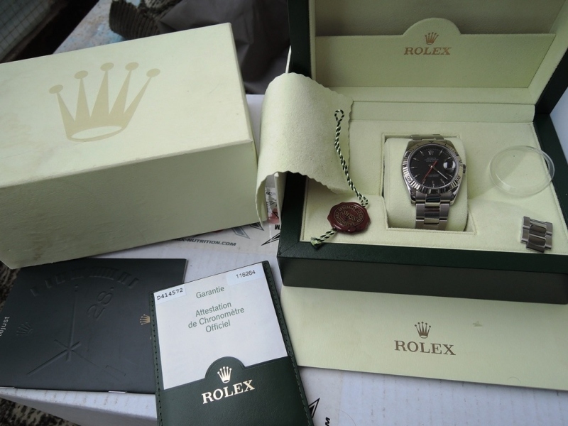 Rolex watch listing
