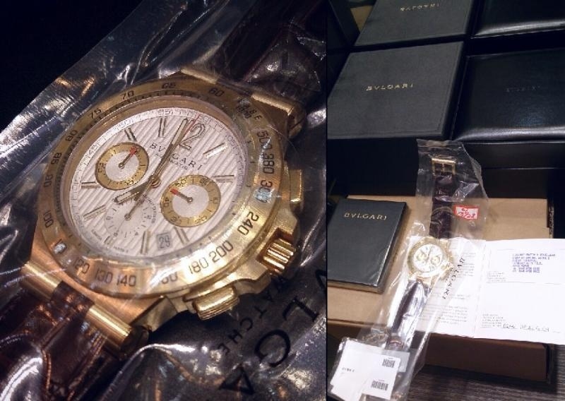 Bvlgari watch listing