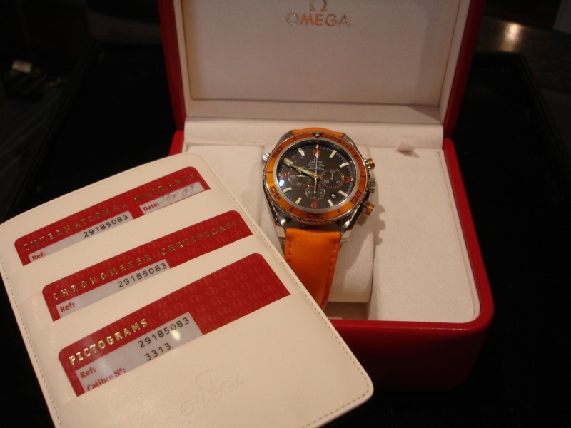 Omega watch listing