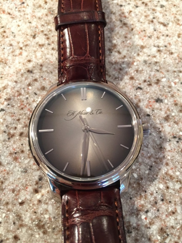 H. Moser watch listing