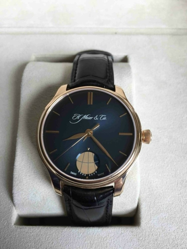 H. Moser watch listing