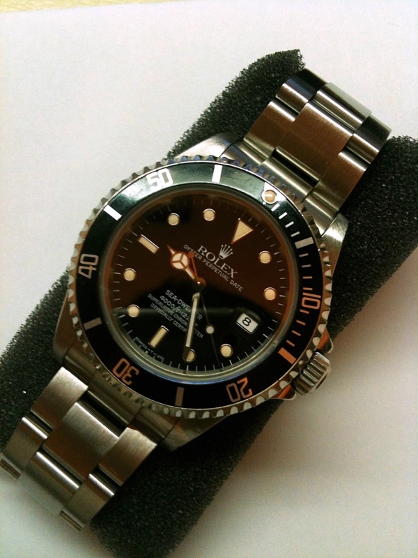 Rolex watch listing