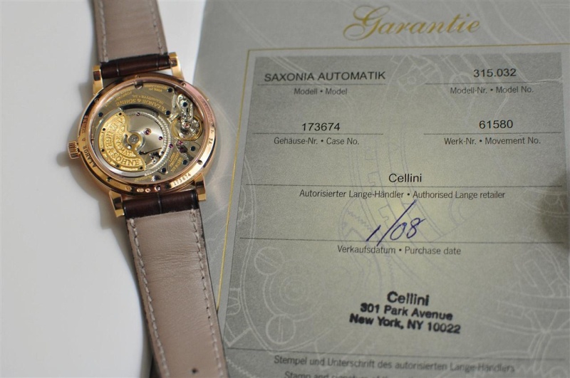 A. Lange and Söhne watch listing