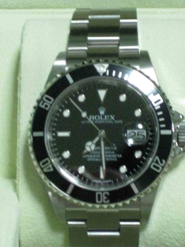Rolex watch listing