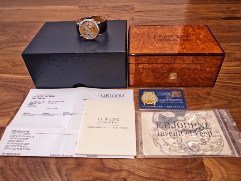 F.P. Journe watch listing