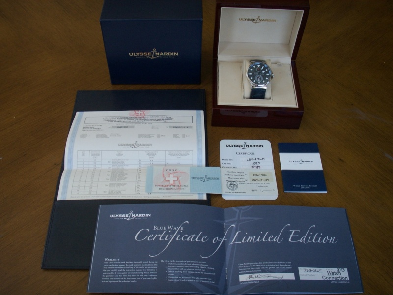 Ulysse Nardin watch listing