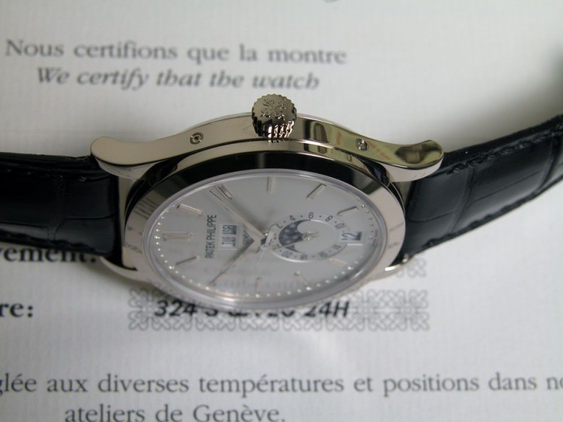 Patek Philippe watch listing