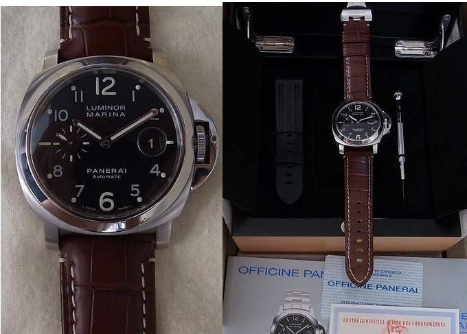 Panerai watch listing