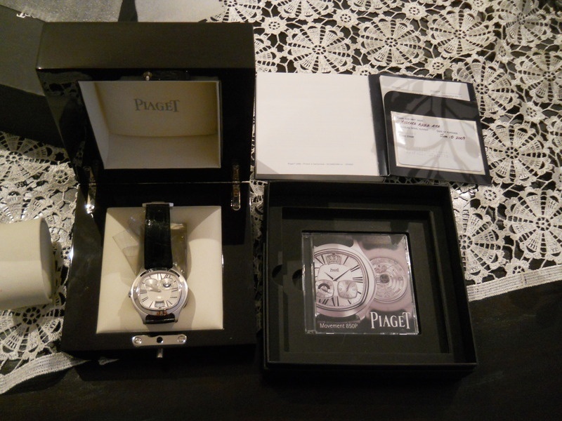 Piaget watch listing