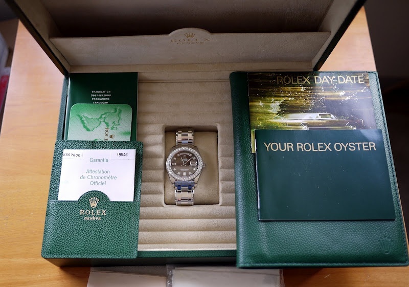 Rolex watch listing