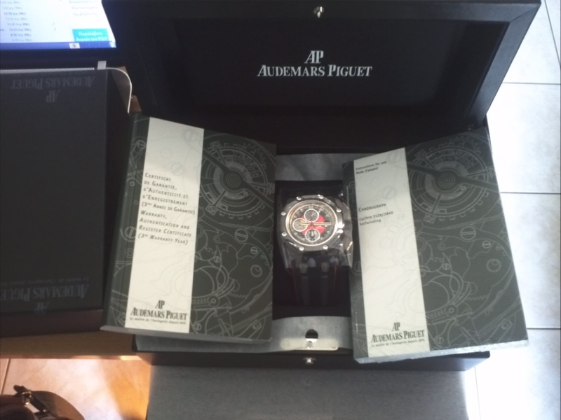 Audemars Piguet watch listing