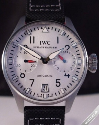 IWC watch listing