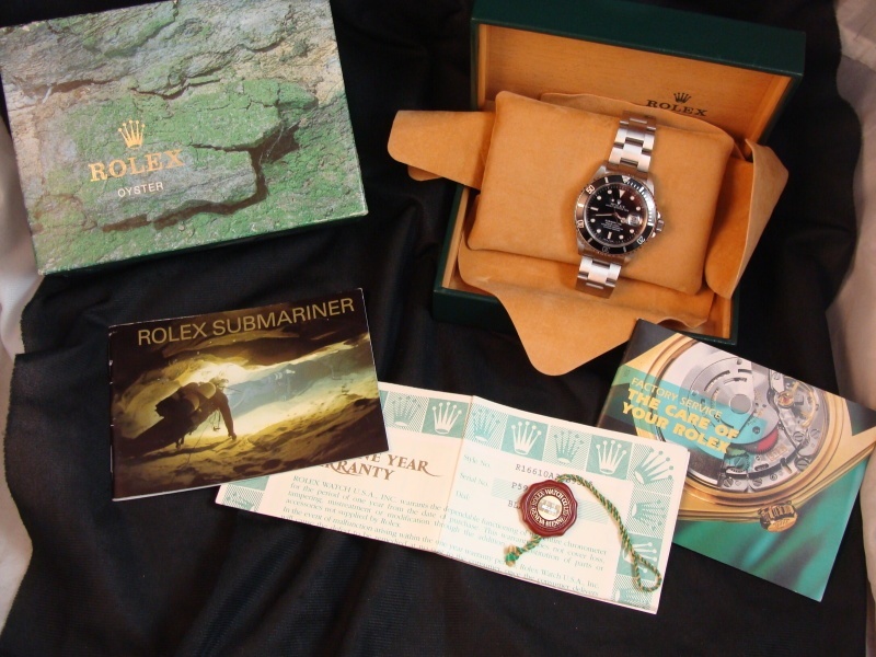 Rolex watch listing