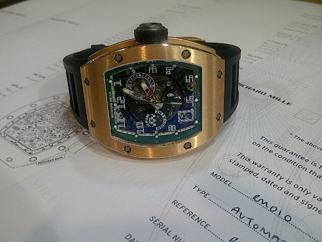 Richard Mille watch listing