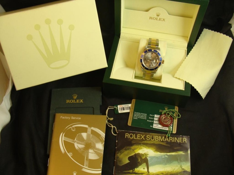 Rolex watch listing
