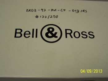 Bell & Ross watch listing