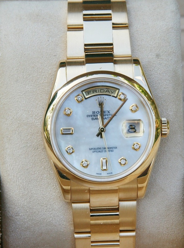 Rolex watch listing