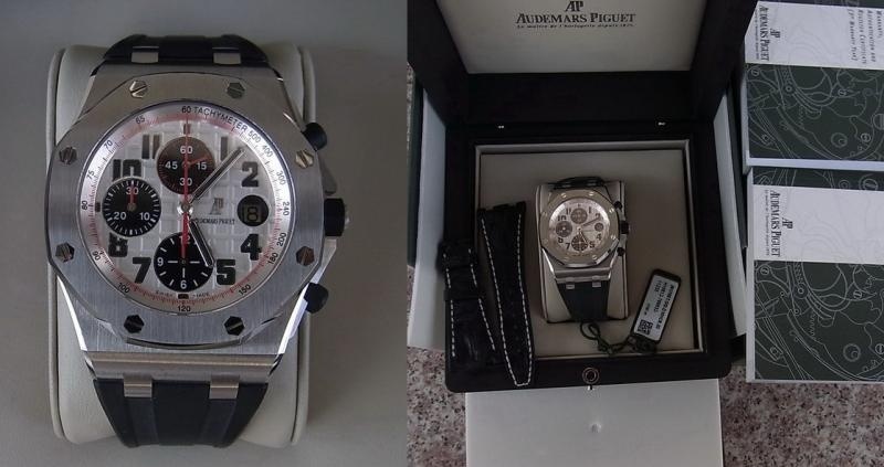 Audemars Piguet watch listing