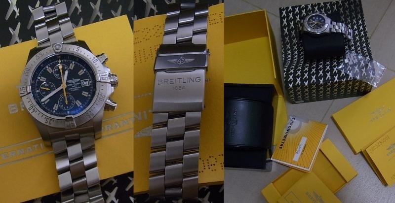 Breitling watch listing