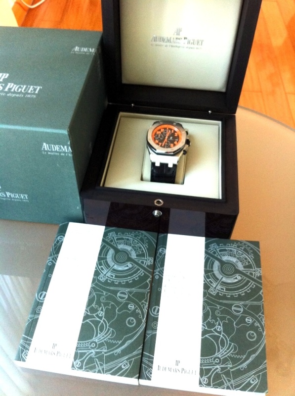 Audemars Piguet watch listing