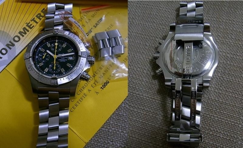 Breitling watch listing