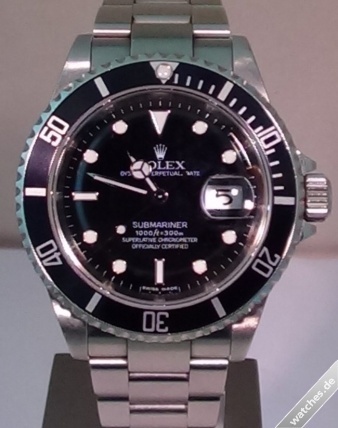 Rolex watch listing
