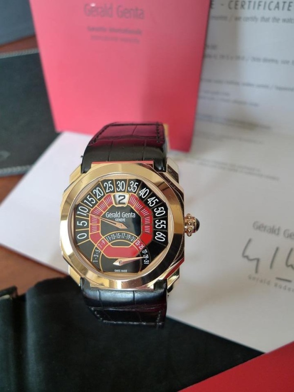 Gerald Genta watch listing