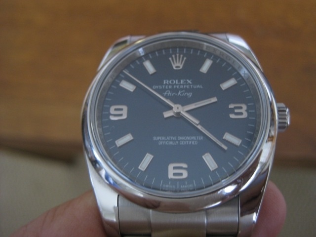 Rolex watch listing