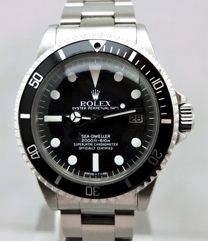 Rolex watch listing