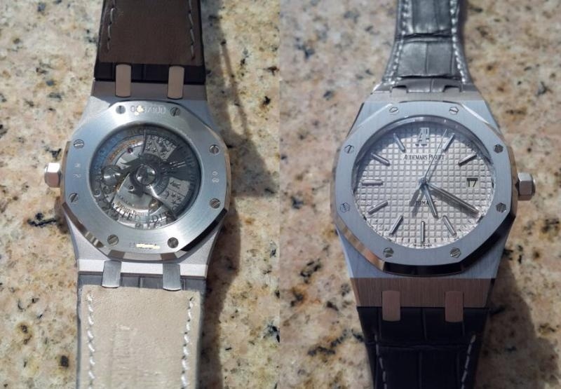 Audemars Piguet watch listing