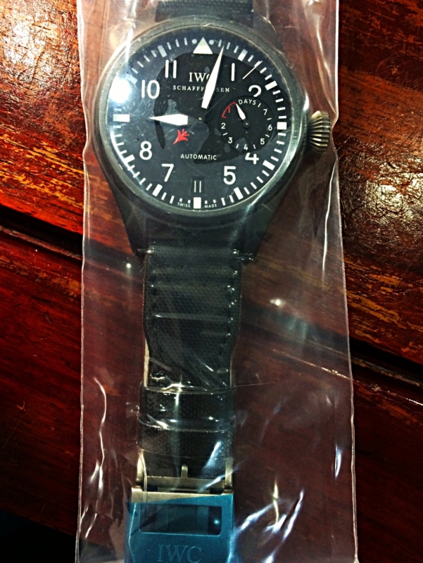 IWC watch listing