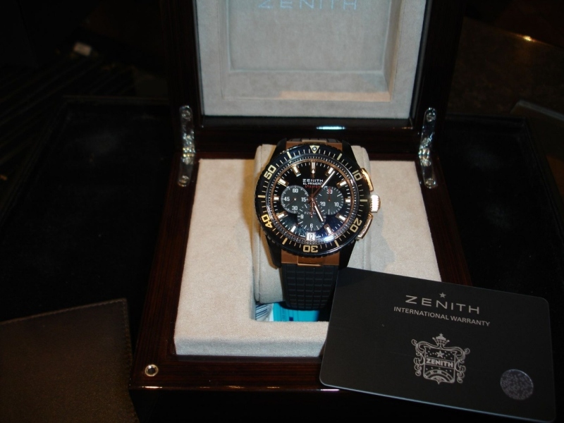 Zenith watch listing
