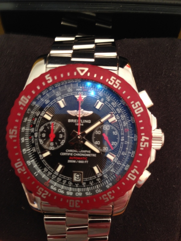 Breitling watch listing
