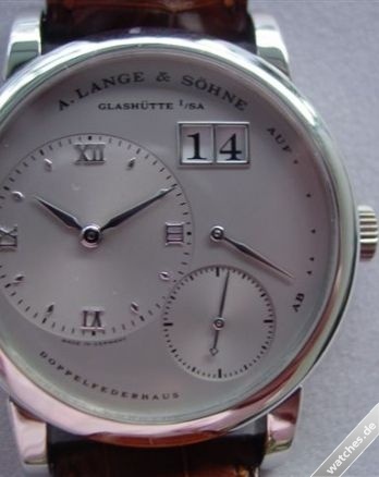A. Lange and Söhne watch listing