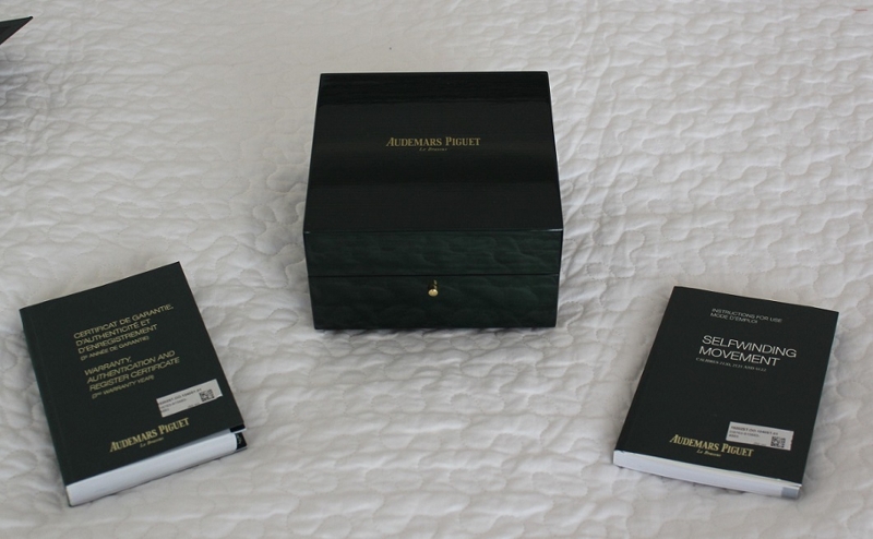 Audemars Piguet watch listing