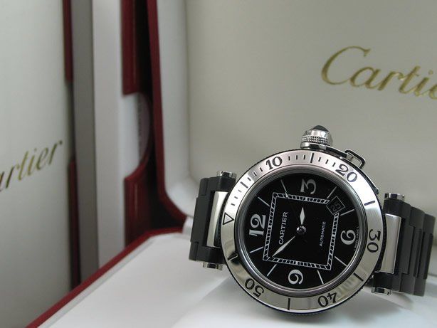 Cartier watch listing