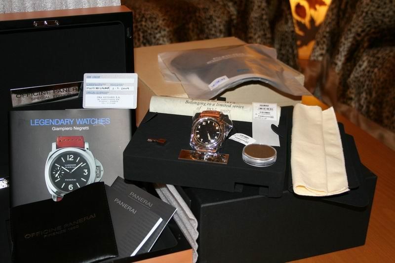 Panerai watch listing